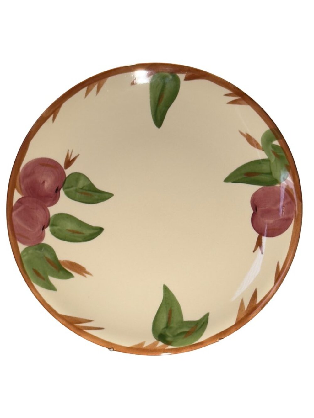 Franciscan Apple Serving Platter Authentic Design Classic 12.5" Dia.